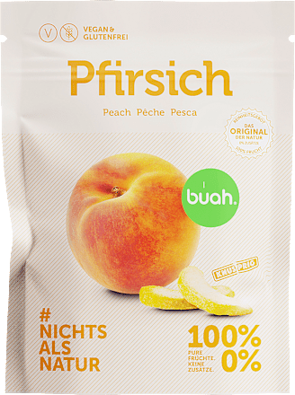 Trockenfrüchte Pfirsich buah