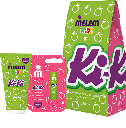 Poklon-paket Kids Ki-Ki – jabuka, mali Melem