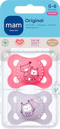 Schnuller Original Pure 0-6 Monate sortiert mam