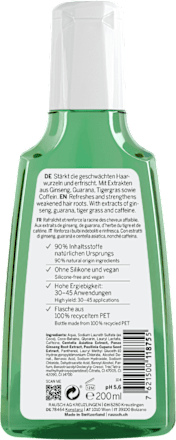 Shampoo alla caffeina al ginseng RAUSCH