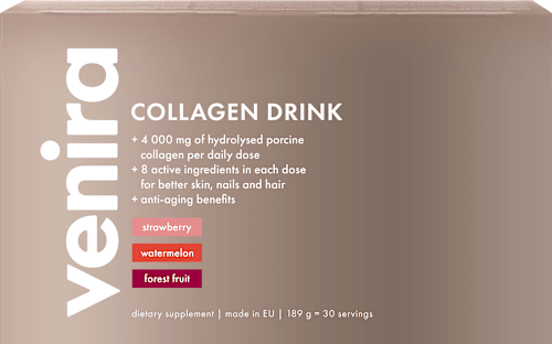 kolagenový drink mix příchutí 30x6,3 g venira