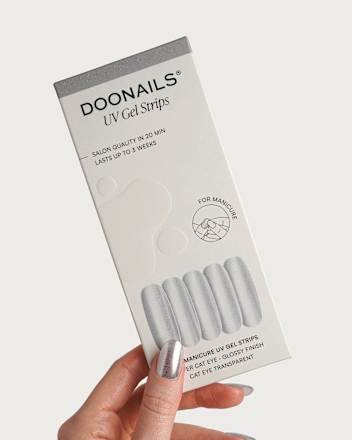 UV Nagelfolien Silver Cat Eye  Doonails