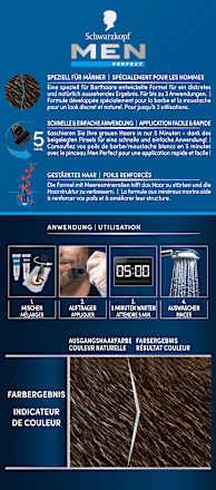 Bart-Coloration - Nr. 60 Braun Schwarzkopf Men Perfect