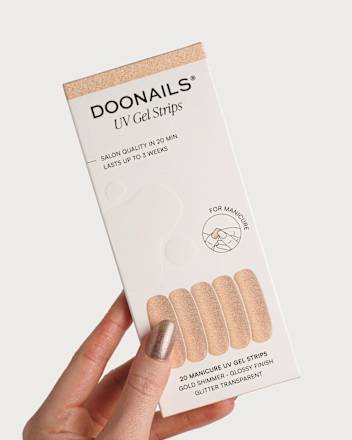 UV Nagelfolien Gold Shimmer  Doonails