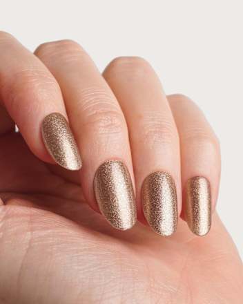 Glitter Me Up UV Nagelfolien Gold Shimmer  Doonails
