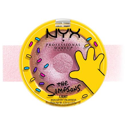 Highlighter Simpsons Homer Donut Mind If I Do Light NYX PROFESSIONAL MAKEUP