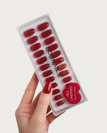 Künstliche Nägel Press Ons Medium Round Heartbreaker Doonails