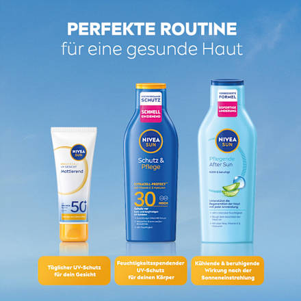 Sonnenmilch Schutz & Pflege LSF 30 NIVEA SUN
