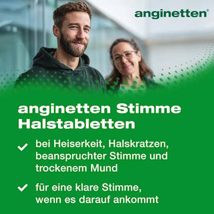 Halstabletten Stimme anginetten