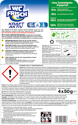 WC-Stein Kraft Aktiv Lemon & Frische Brise WC-Frisch