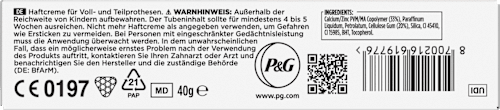 Haftcreme Plus Barriere gegen Speisereste geschmacksneutral blend-a-dent