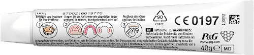 Haftcreme Plus Barriere gegen Speisereste geschmacksneutral blend-a-dent