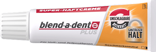 Haftcreme Plus Unschlagbare Bisskraft blend-a-dent