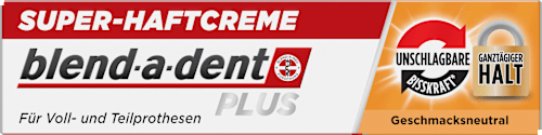 Haftcreme Plus Unschlagbare Bisskraft blend-a-dent