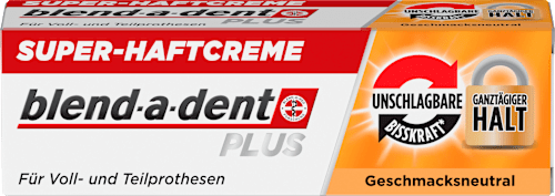 Haftcreme Plus Unschlagbare Bisskraft blend-a-dent