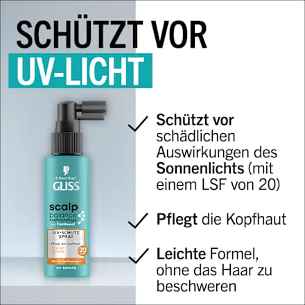 UV-Schutz Spray scalp balance LSF 20 Schwarzkopf GLISS