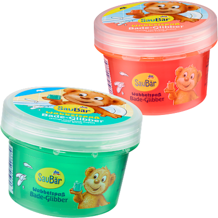 Geschenkset Kinder Ostern Kinder Badezusatz Bade-Glibber Wabbelspaß SauBär
