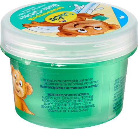 Geschenkset Kinder Ostern Kinder Badezusatz Bade-Glibber Wabbelspaß SauBär