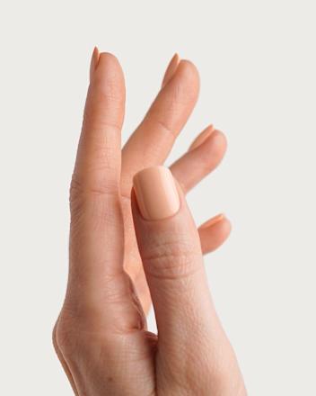 Künstliche Nägel, Soft Gel Press Ons Apricot Short Square Doonails