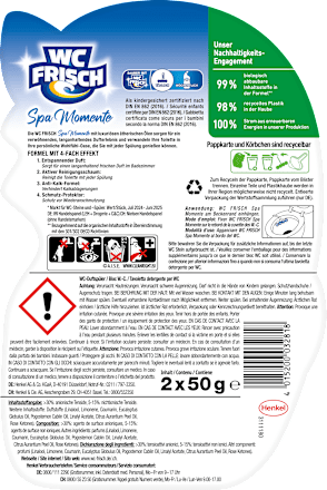 WC-Stein Spa Momente Vitalität WC-Frisch