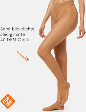 Strumpfhose Fit in Form amber Gr. 40/44 nur die