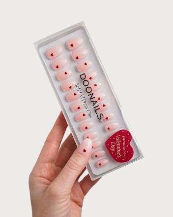 Künstliche Nägel, Soft Gel Press Ons Secret Crush Doonails