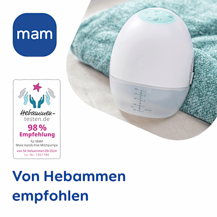 Milchpumpe Move Hands-free, elektrisch mam