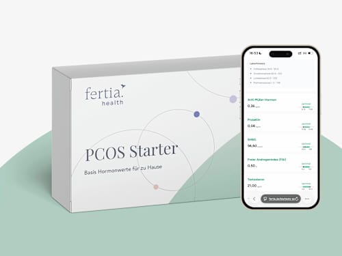 PCOS Starter – Bluttest mit Laboranalyse für Zuhause fertia health