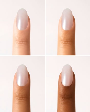 Künstliche Nägel, Soft Gel Press Ons Milkshake Medium Round Doonails