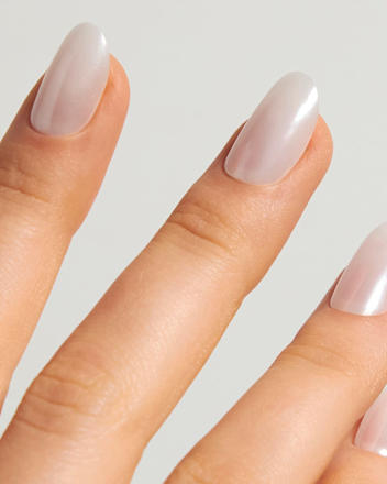 Künstliche Nägel, Soft Gel Press Ons Milkshake Medium Round Doonails