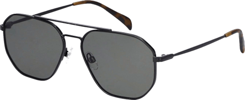 Sonnenbrille Erwachsene Pilotenbrille schwarzes Gestell SUNDANCE