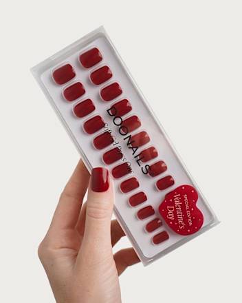 Künstliche Nägel, Soft Gel Press Ons Short Heartbreaker Doonails
