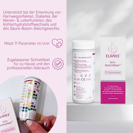 Urin-Kontrolltest 11 Parameter Elanee