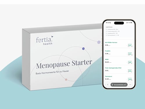 Menopause Starter – Bluttest mit Laboranalyse für Zuhause fertia health