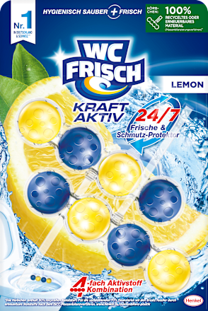 WC-Stein Kraft Aktiv Lemon WC-Frisch
