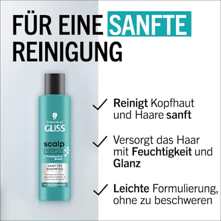 Shampoo scalp balance sanft Schwarzkopf GLISS