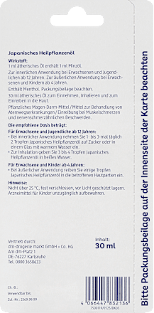 Japanisches Heilpflanzenöl Mivolis