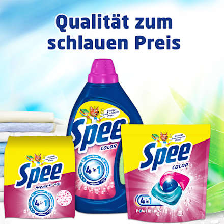 Colorwaschmittel Power Caps Spee