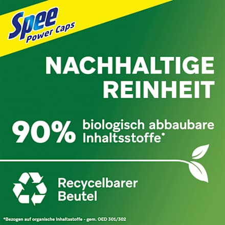 Colorwaschmittel Power Caps Spee