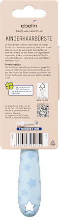 Kinderbürste mit Entwirrfunktion ebelin