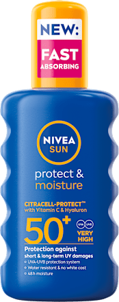 protect & moisture sprej za zaštitu od sunca, SPF 50+ NIVEA SUN