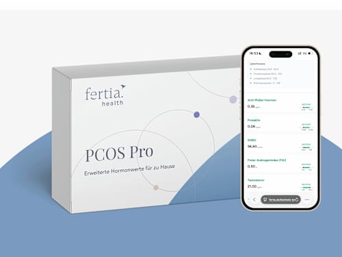 PCOS Pro – Bluttest mit Laboranalyse für Zuhause fertia health