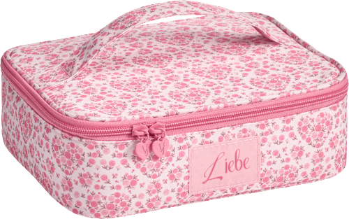Kosmetikkoffer rosa Blumen "Liebe"  Vito & Joe