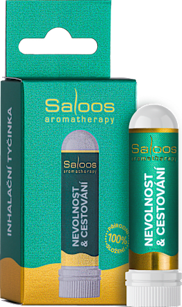 inhalační tyčinka Nevolnost & Cestování Saloos