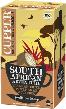 bio čaj South African Adventure 20x2 g Cupper