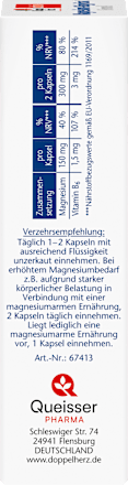 Magnesium Bisglycinat Kapseln 30 St Doppelherz