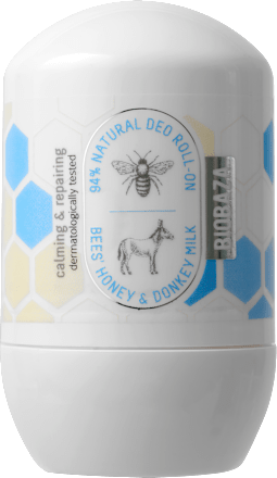 Deo roll-on, méz-szamártej Biobaza