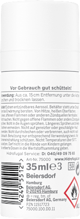 Deospray Classic, Reisegröße Hidrofugal