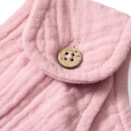 Overall aus Musselin, rosa, Gr. 80 ALANA