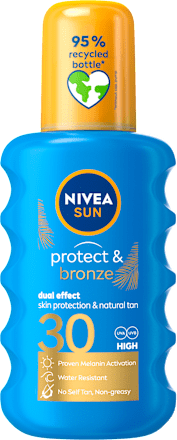 protect & bronze sprej za zaštitu od sunca, SPF 30 NIVEA SUN